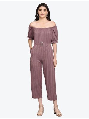 light wine soft viscose designer jumpsuit fabku20446
