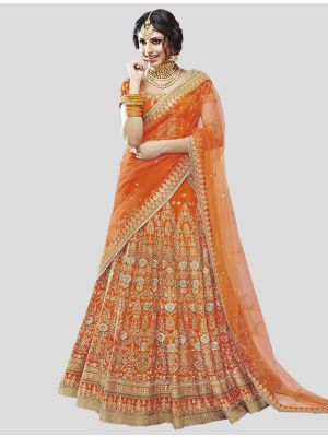 /kesari-exports/202008/orange-bhagalpuri-silk-umbrella-lehenga-with-dupatta-fable20025.jpg