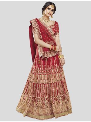 /kesari-exports/202008/red-bhagalpuri-silk-umbrella-lehenga-with-dupatta-fable20028.jpg