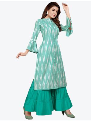 /theethnicworld/202101/ocean-blue-slub-cotton-kurti-with-sarara-bottom-fabku20162.jpg