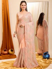 Nousheena saree,,,,,partywear deals saree,,,,,sari