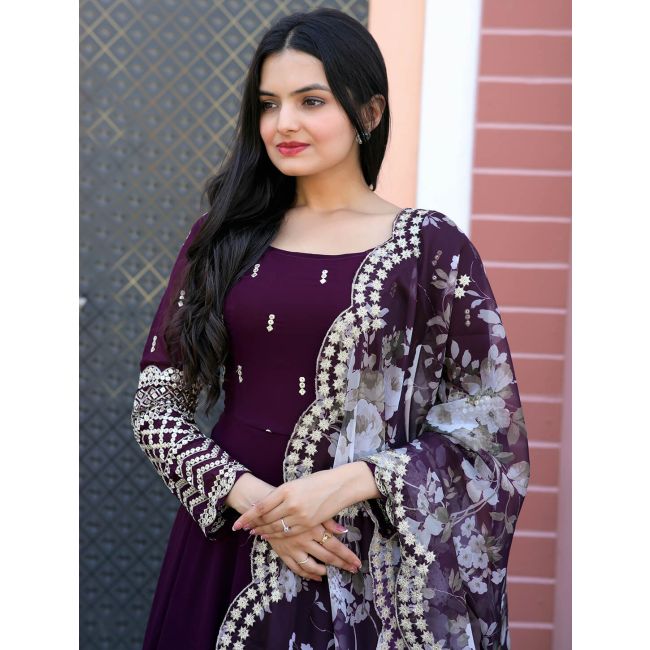 sachin and babi light blue dress Unique floral and embroidered dresses! 👗🌸 . . Follow @modestgals from  more modest fashion inspiration . . Dresses in pictures are from:  @teutamatoshi main image 0