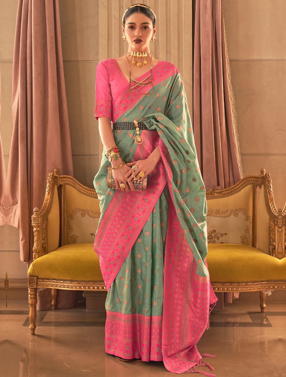 Elegant Turquoise Georgette Soft Silk Saree: Perfect Party & Wedding Wear |  Soft silk sarees, Saree, How to wear