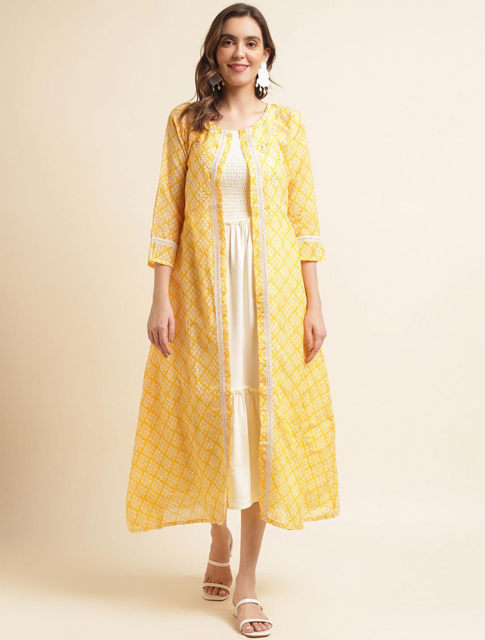 Buy long shrug dresses for women stylish in India @ Limeroad