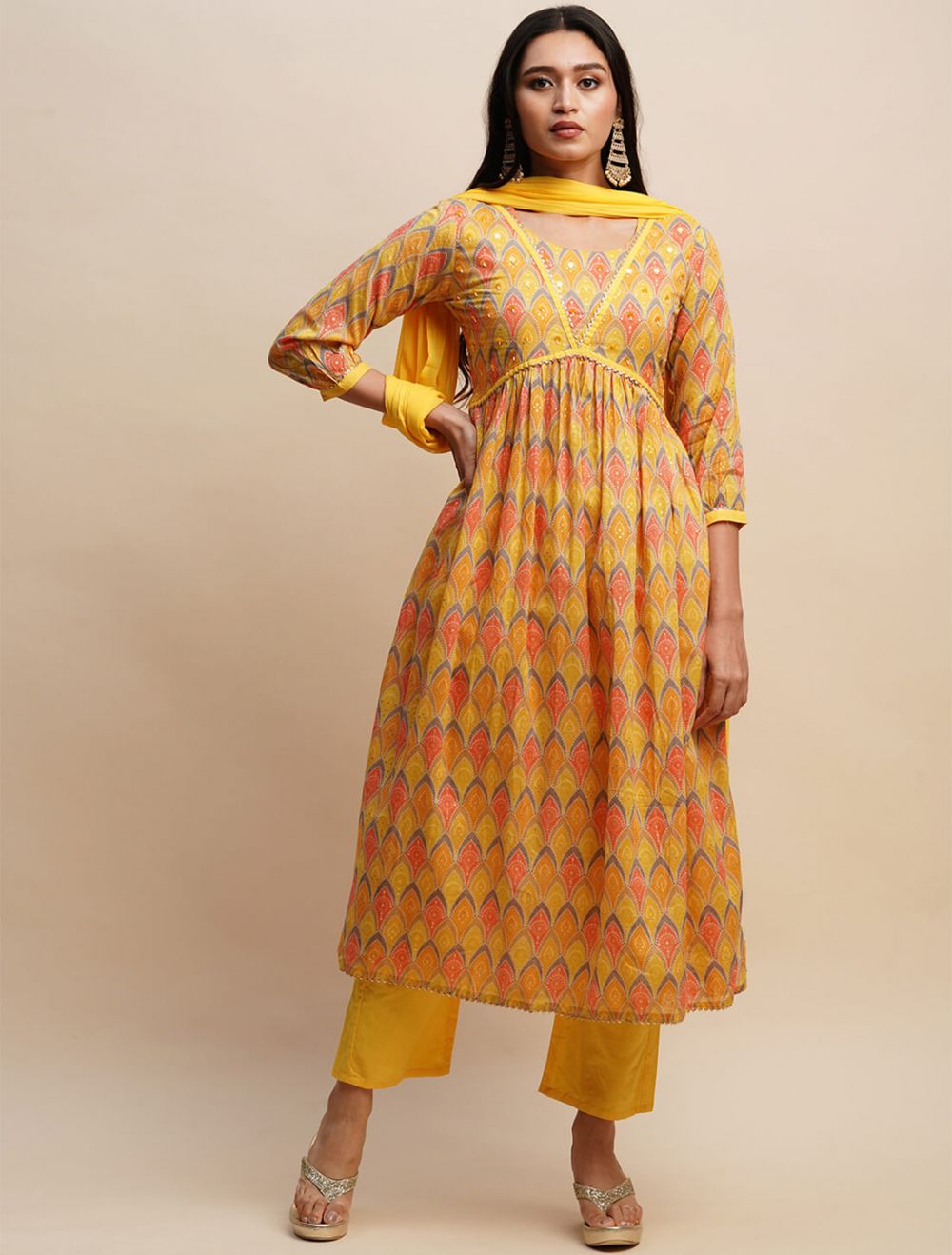 Amazon.com: Designer Readymade Embroidered Cotton Salwar Kameez Suit Indian  Green : Clothing, Shoes & Jewelry