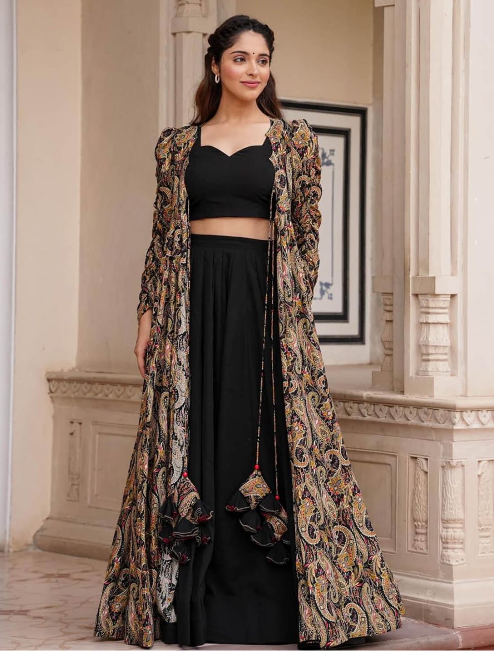 Anju Fabrics 1646 Series Wholesale Designer Kurti With Shrug And Skirt -  textiledeal.in