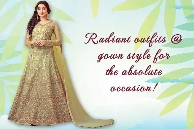 Indian Wedding Gowns for womens